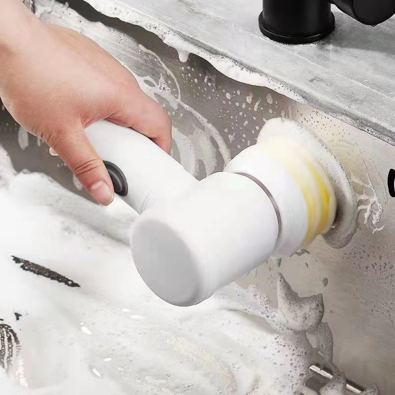 5-in-1 Handheld Bathtub Electric Brush Cleaner Sink
